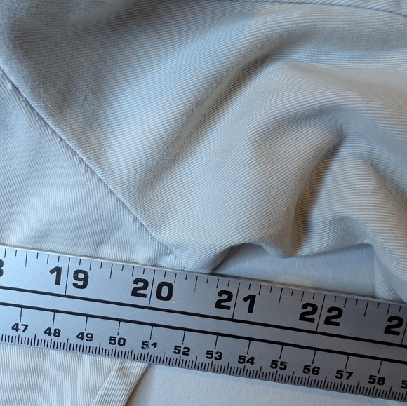 Vintage Jamaica Bay Heart Button Khaki Beige Button Down Jacket Top Women's PM - Picture 13 of 13